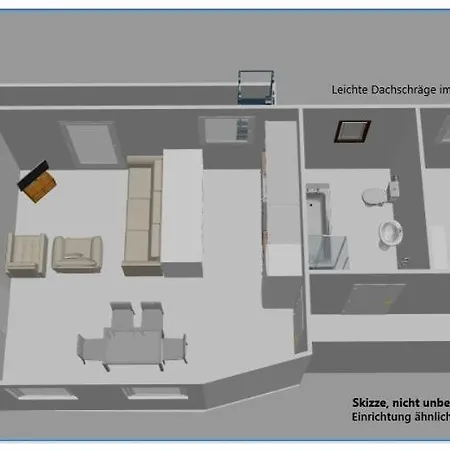 Apartament Rueckenwind, Direkt Am Kurpark *